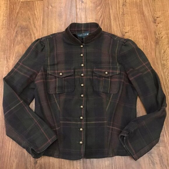 Lauren Ralph Lauren Jackets & Blazers - LRL Ralph Lauren plaid jacket